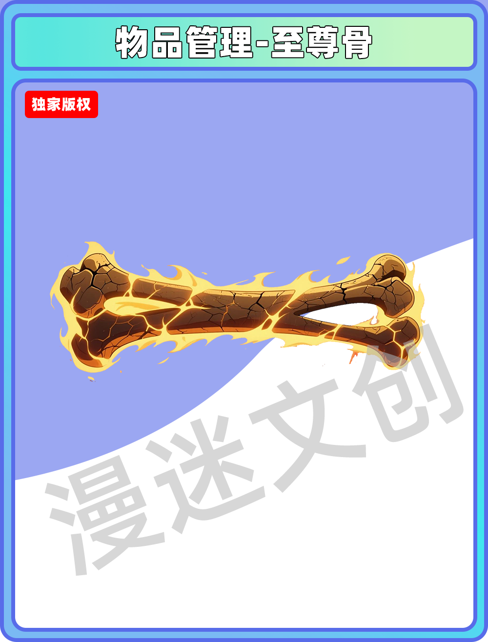 物品管理-至尊骨